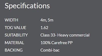trident tweed specs